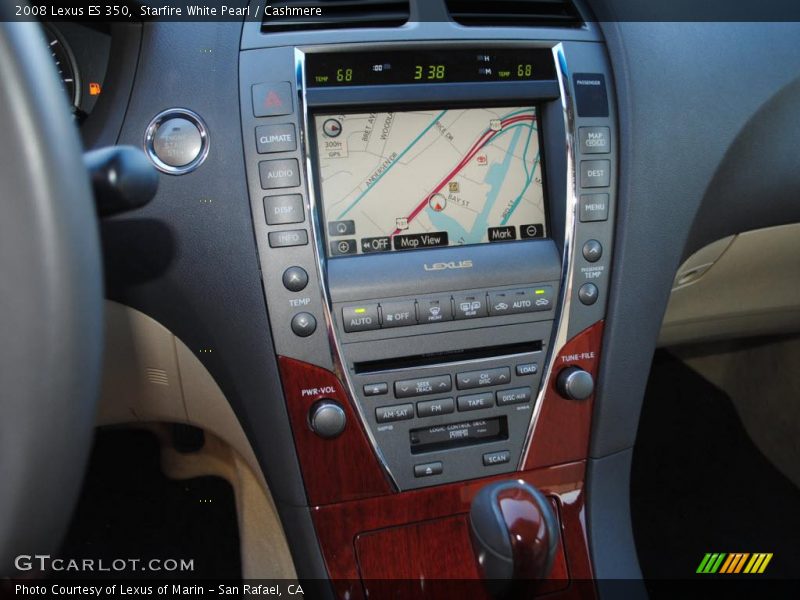 Navigation of 2008 ES 350