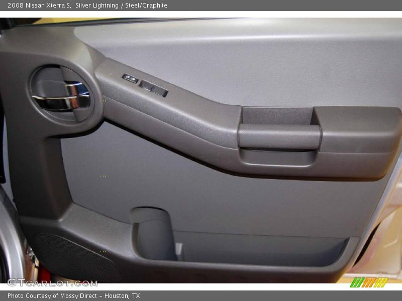 Silver Lightning / Steel/Graphite 2008 Nissan Xterra S