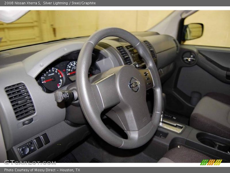 Silver Lightning / Steel/Graphite 2008 Nissan Xterra S