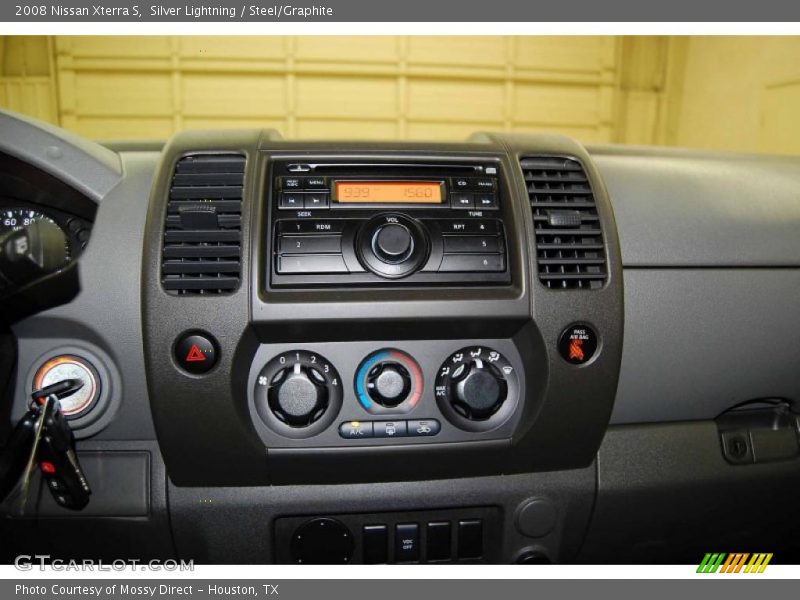 Silver Lightning / Steel/Graphite 2008 Nissan Xterra S