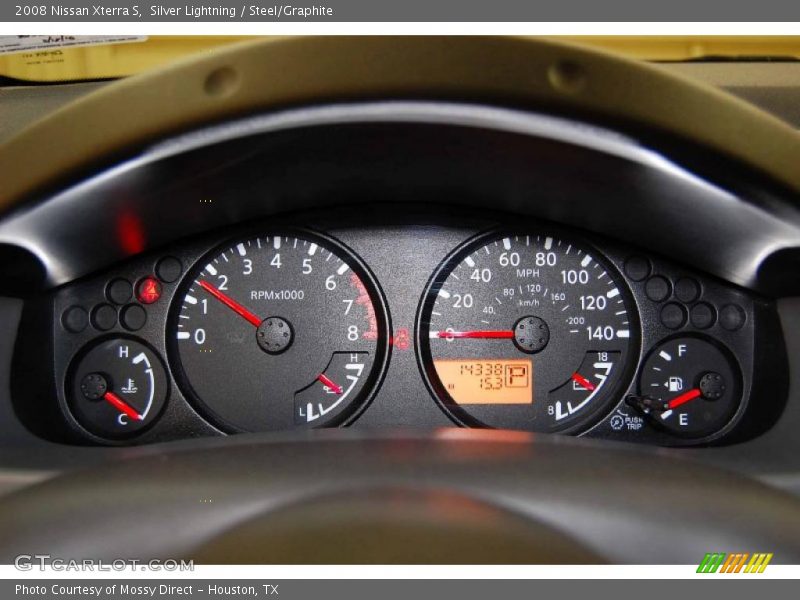 Silver Lightning / Steel/Graphite 2008 Nissan Xterra S