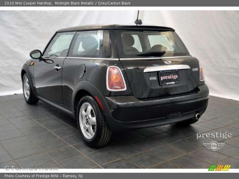 Midnight Black Metallic / Grey/Carbon Black 2010 Mini Cooper Hardtop