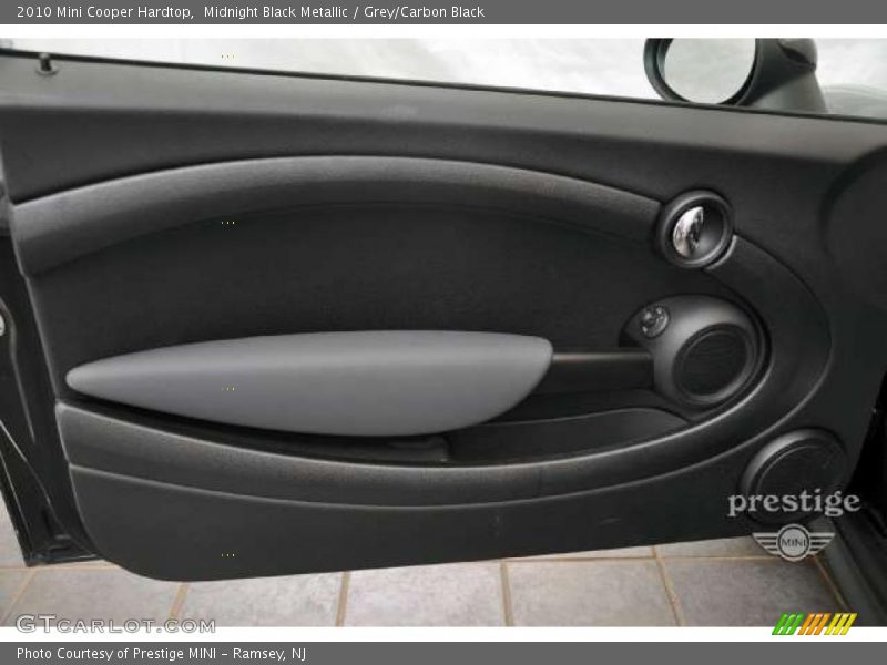 Midnight Black Metallic / Grey/Carbon Black 2010 Mini Cooper Hardtop