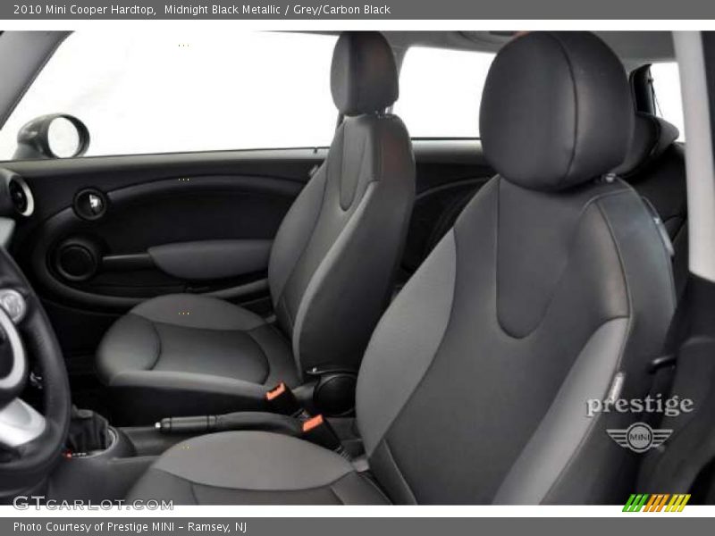 Midnight Black Metallic / Grey/Carbon Black 2010 Mini Cooper Hardtop