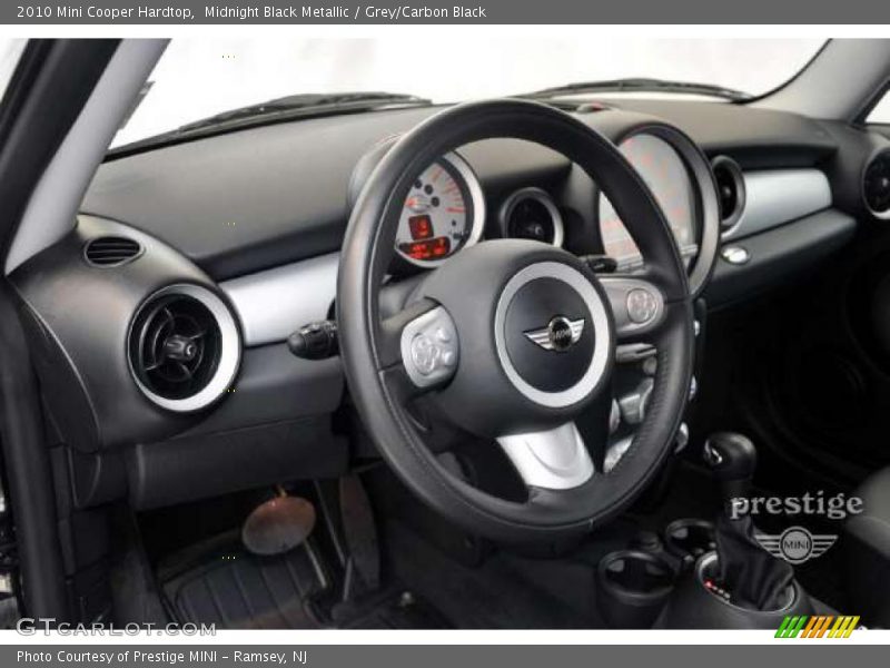 Midnight Black Metallic / Grey/Carbon Black 2010 Mini Cooper Hardtop