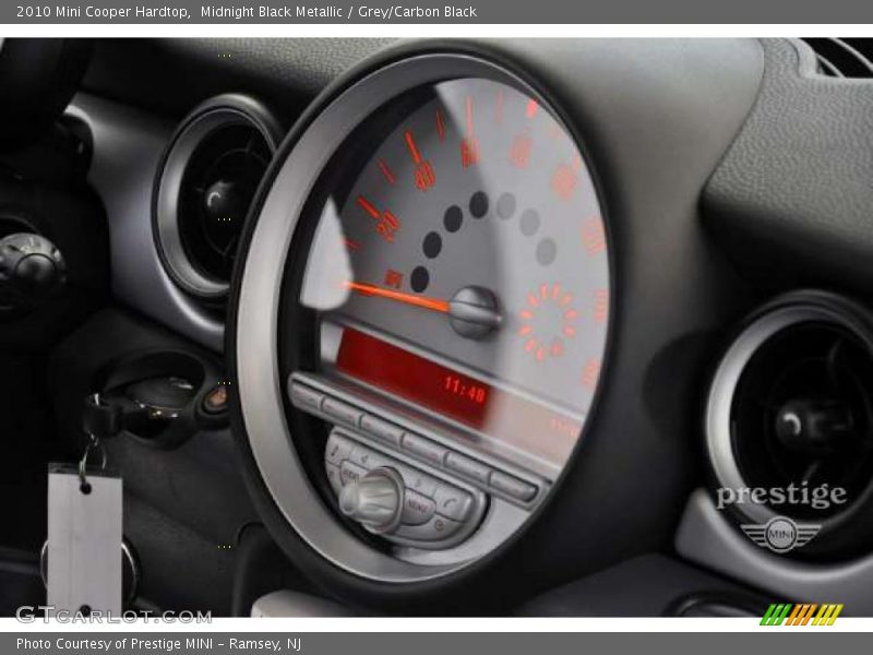 Midnight Black Metallic / Grey/Carbon Black 2010 Mini Cooper Hardtop