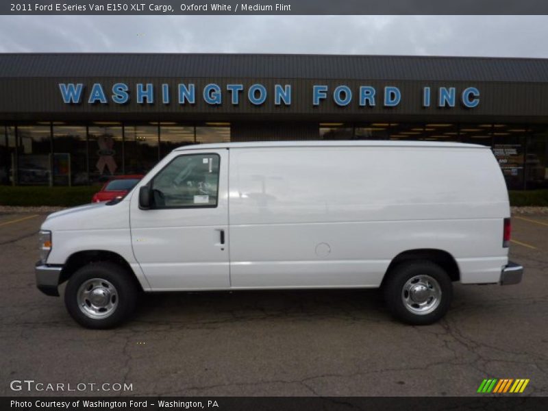Oxford White / Medium Flint 2011 Ford E Series Van E150 XLT Cargo