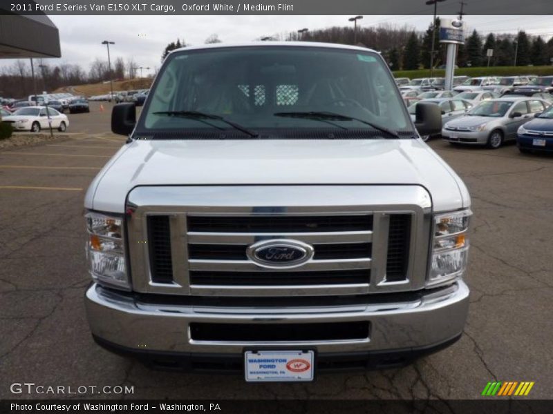Oxford White / Medium Flint 2011 Ford E Series Van E150 XLT Cargo