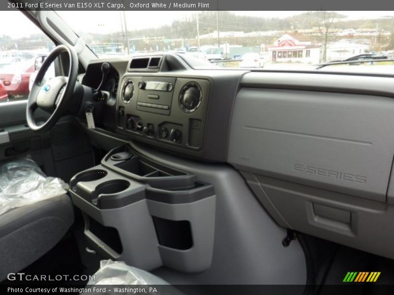  2011 E Series Van E150 XLT Cargo Medium Flint Interior