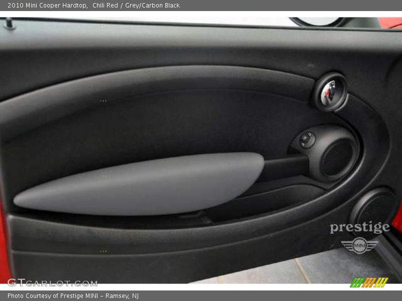 Chili Red / Grey/Carbon Black 2010 Mini Cooper Hardtop