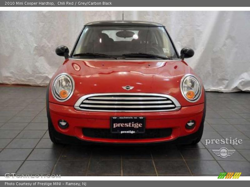 Chili Red / Grey/Carbon Black 2010 Mini Cooper Hardtop