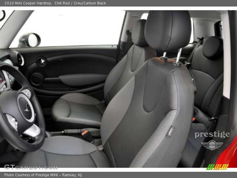 Chili Red / Grey/Carbon Black 2010 Mini Cooper Hardtop