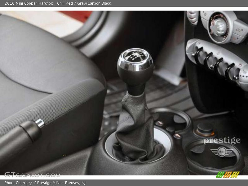 Chili Red / Grey/Carbon Black 2010 Mini Cooper Hardtop