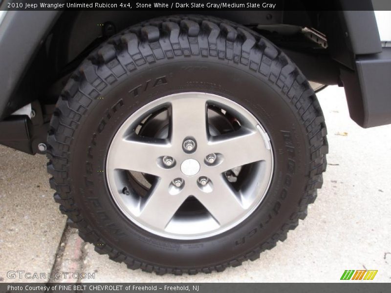  2010 Wrangler Unlimited Rubicon 4x4 Wheel