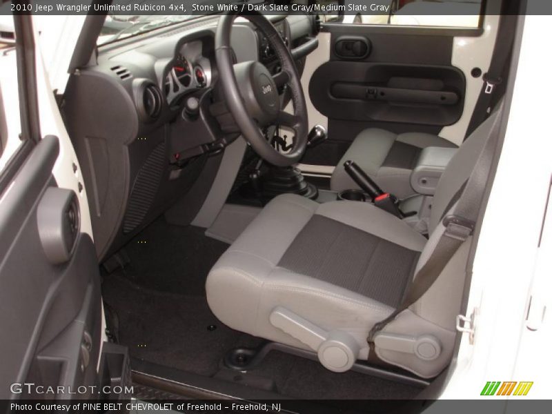  2010 Wrangler Unlimited Rubicon 4x4 Dark Slate Gray/Medium Slate Gray Interior