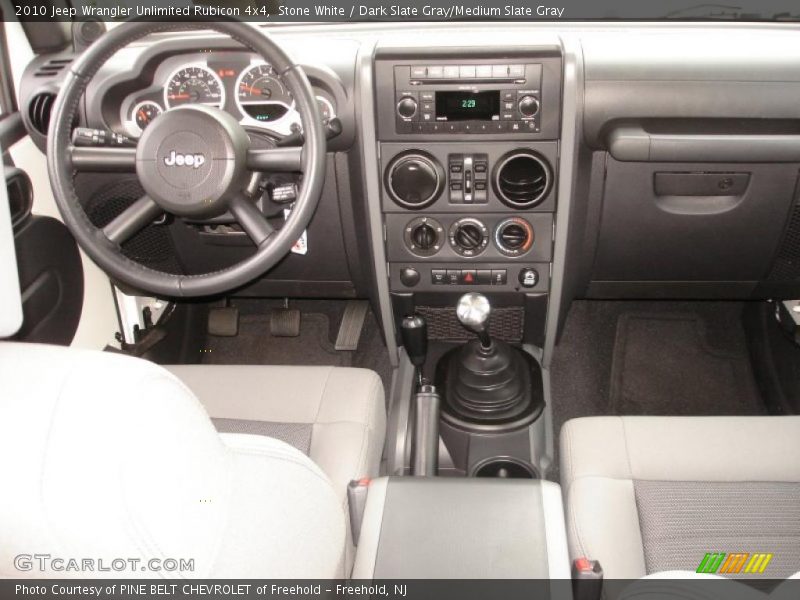 Dashboard of 2010 Wrangler Unlimited Rubicon 4x4