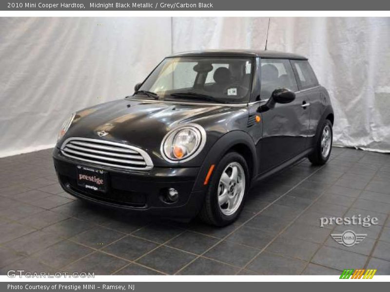 Midnight Black Metallic / Grey/Carbon Black 2010 Mini Cooper Hardtop