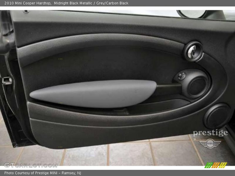 Midnight Black Metallic / Grey/Carbon Black 2010 Mini Cooper Hardtop