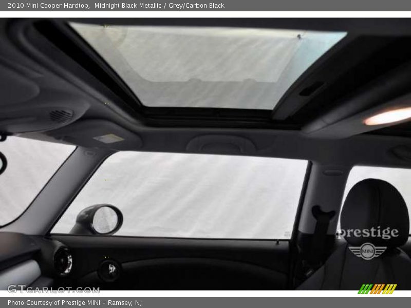 Midnight Black Metallic / Grey/Carbon Black 2010 Mini Cooper Hardtop