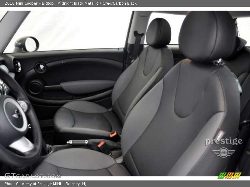 Midnight Black Metallic / Grey/Carbon Black 2010 Mini Cooper Hardtop