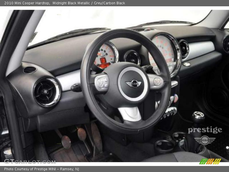 Midnight Black Metallic / Grey/Carbon Black 2010 Mini Cooper Hardtop