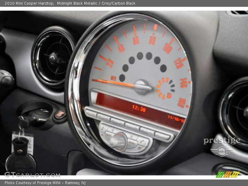 Midnight Black Metallic / Grey/Carbon Black 2010 Mini Cooper Hardtop