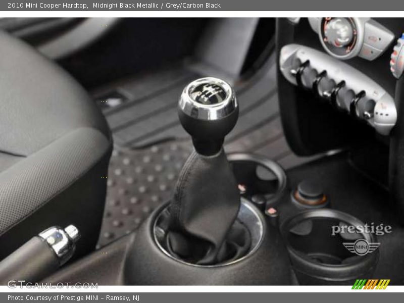 Midnight Black Metallic / Grey/Carbon Black 2010 Mini Cooper Hardtop