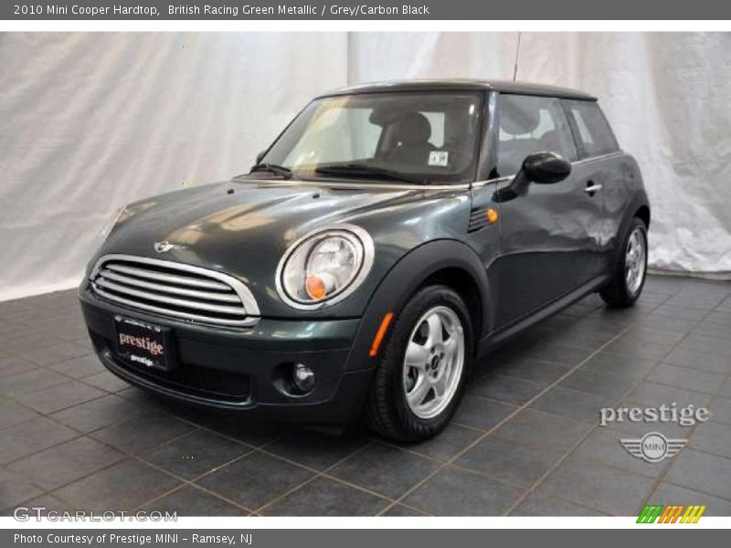 British Racing Green Metallic / Grey/Carbon Black 2010 Mini Cooper Hardtop