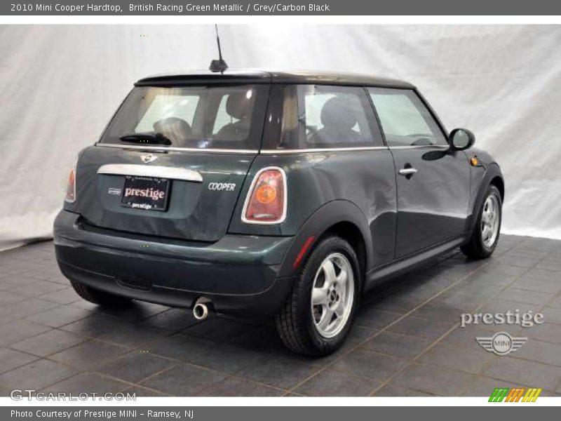 British Racing Green Metallic / Grey/Carbon Black 2010 Mini Cooper Hardtop