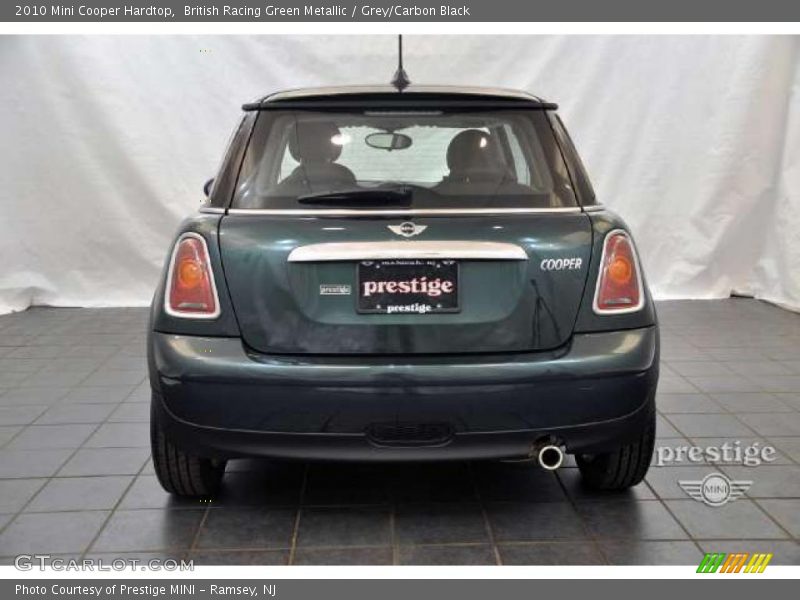 British Racing Green Metallic / Grey/Carbon Black 2010 Mini Cooper Hardtop