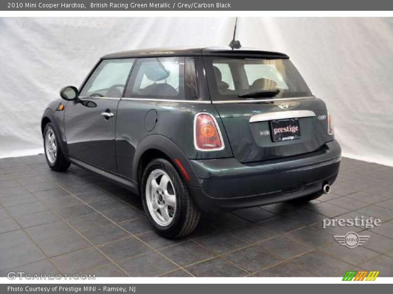 British Racing Green Metallic / Grey/Carbon Black 2010 Mini Cooper Hardtop