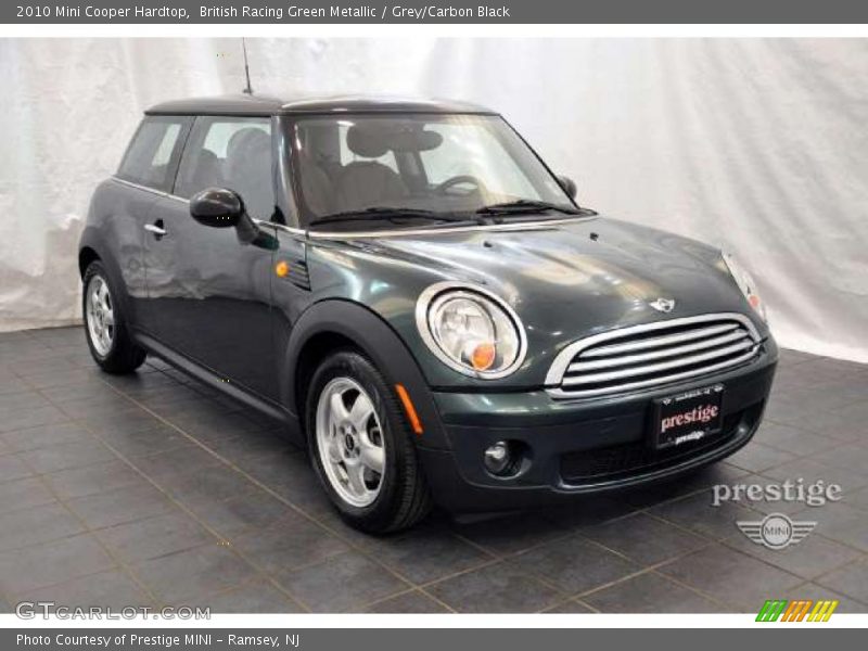 British Racing Green Metallic / Grey/Carbon Black 2010 Mini Cooper Hardtop