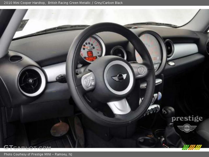 British Racing Green Metallic / Grey/Carbon Black 2010 Mini Cooper Hardtop