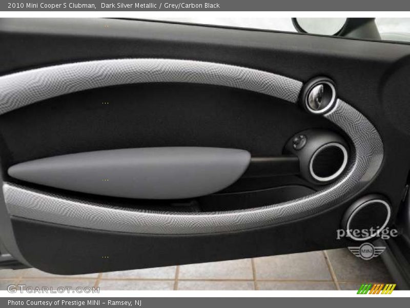 Dark Silver Metallic / Grey/Carbon Black 2010 Mini Cooper S Clubman