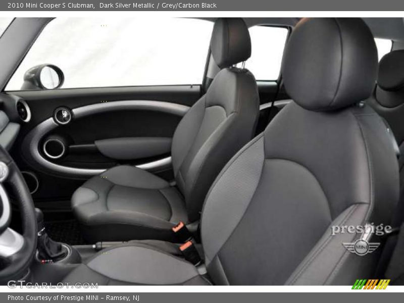 Dark Silver Metallic / Grey/Carbon Black 2010 Mini Cooper S Clubman
