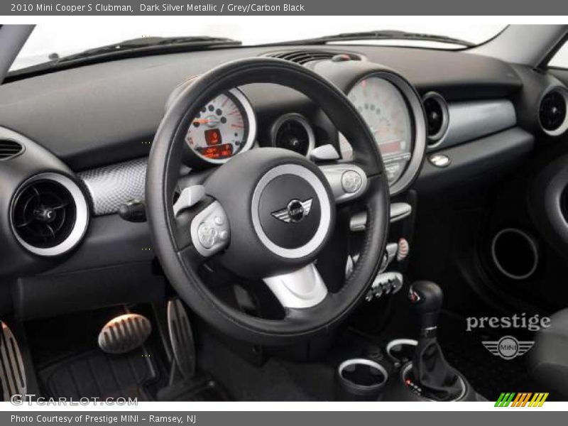 Dark Silver Metallic / Grey/Carbon Black 2010 Mini Cooper S Clubman