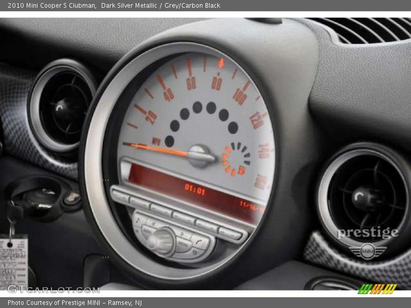 Dark Silver Metallic / Grey/Carbon Black 2010 Mini Cooper S Clubman