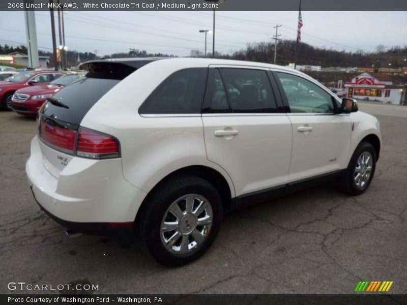 White Chocolate Tri Coat / Medium Light Stone 2008 Lincoln MKX AWD