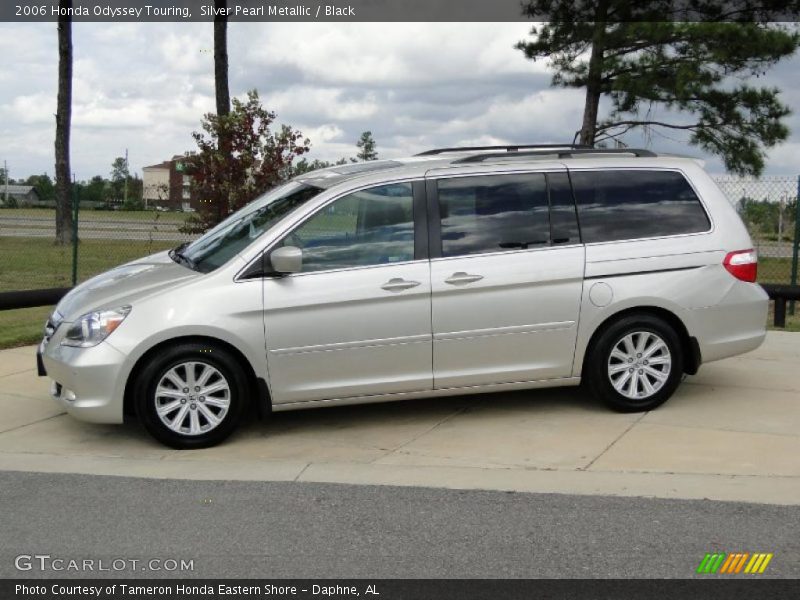 Silver Pearl Metallic / Black 2006 Honda Odyssey Touring