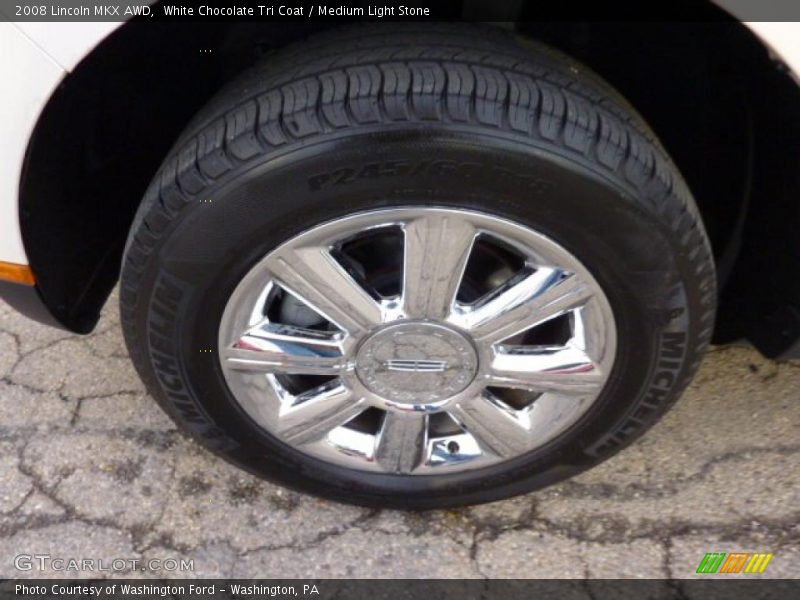 White Chocolate Tri Coat / Medium Light Stone 2008 Lincoln MKX AWD