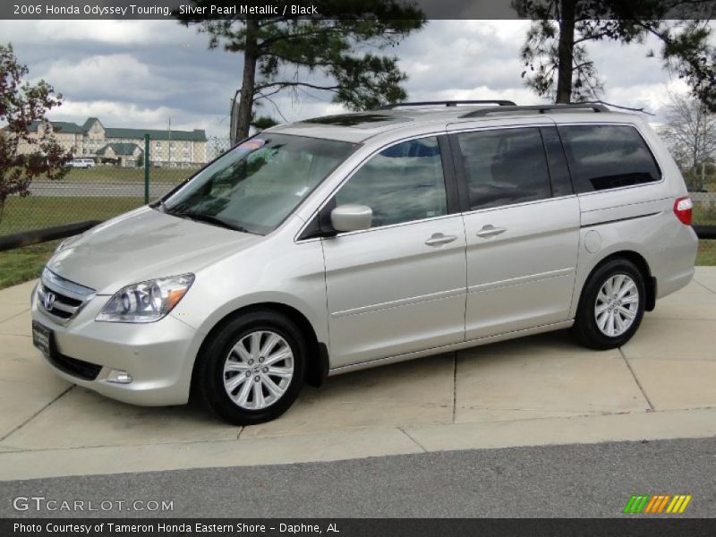 Silver Pearl Metallic / Black 2006 Honda Odyssey Touring