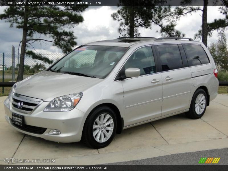 Silver Pearl Metallic / Black 2006 Honda Odyssey Touring