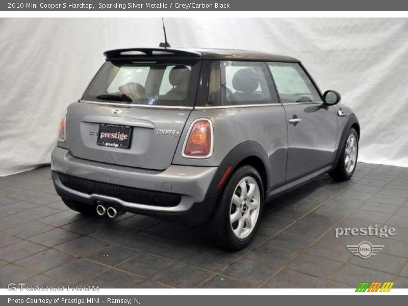 Sparkling Silver Metallic / Grey/Carbon Black 2010 Mini Cooper S Hardtop
