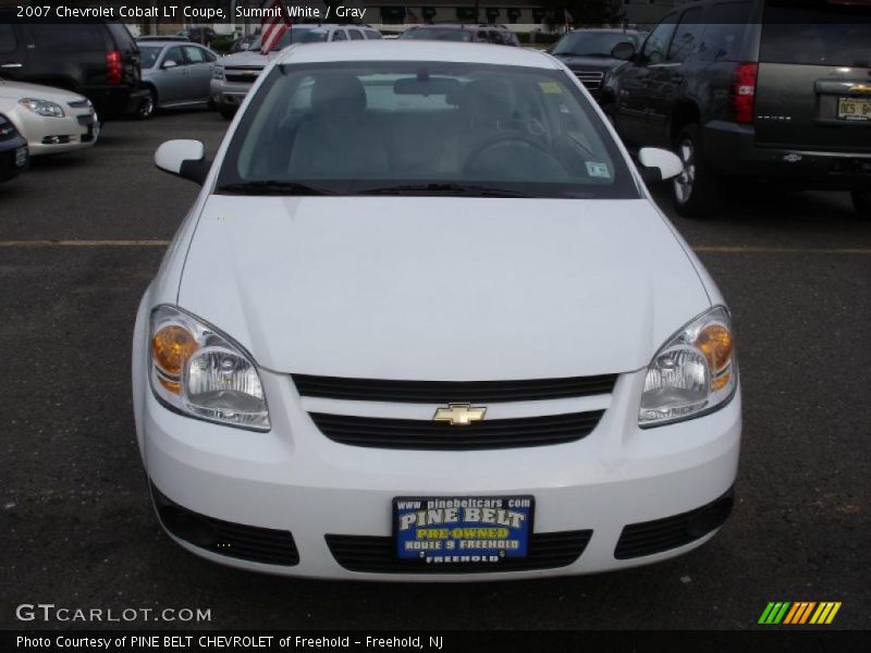 Summit White / Gray 2007 Chevrolet Cobalt LT Coupe
