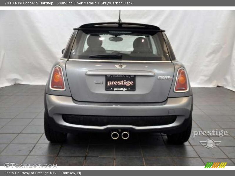 Sparkling Silver Metallic / Grey/Carbon Black 2010 Mini Cooper S Hardtop