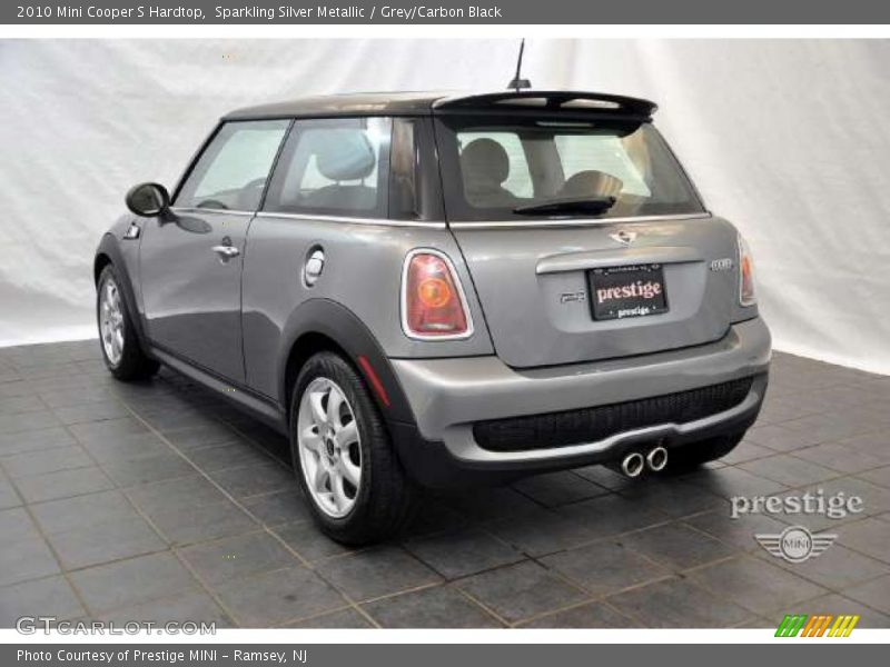 Sparkling Silver Metallic / Grey/Carbon Black 2010 Mini Cooper S Hardtop