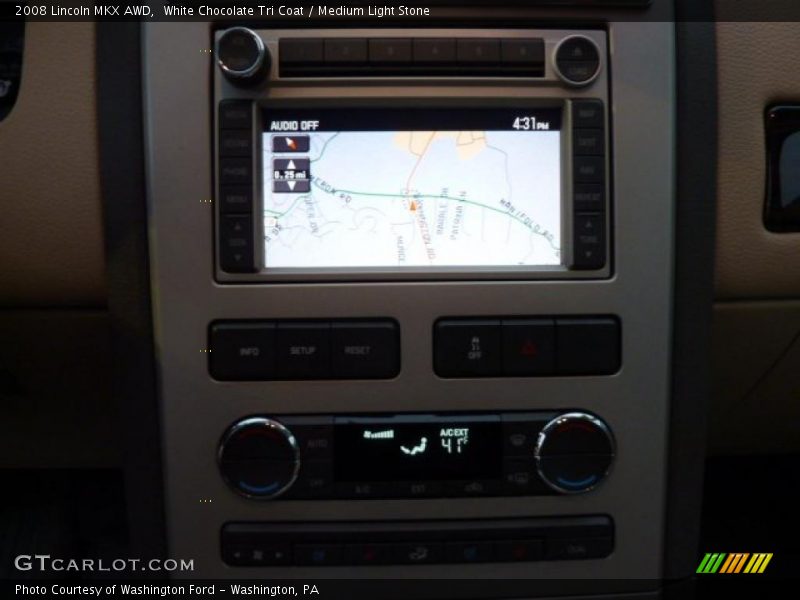 White Chocolate Tri Coat / Medium Light Stone 2008 Lincoln MKX AWD