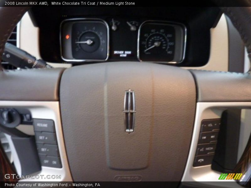 White Chocolate Tri Coat / Medium Light Stone 2008 Lincoln MKX AWD