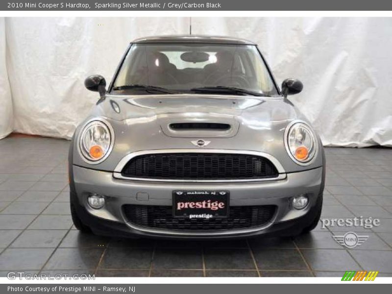 Sparkling Silver Metallic / Grey/Carbon Black 2010 Mini Cooper S Hardtop