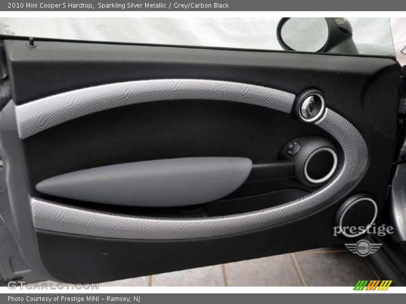 Sparkling Silver Metallic / Grey/Carbon Black 2010 Mini Cooper S Hardtop